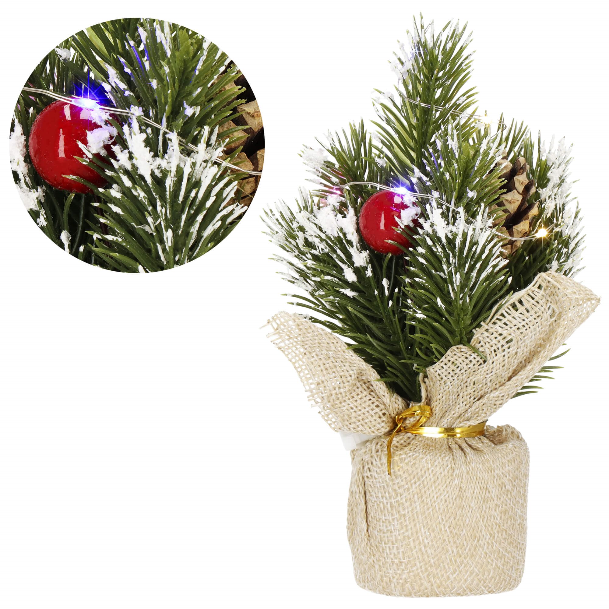 Ziemassvētku dekorācija Springos CA1048 17x9cm