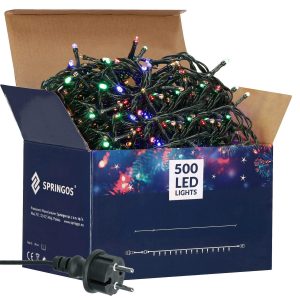 Ziemassvētku lampiņas Springos CL0526 500 Led