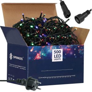 Ziemassvētku lampiņas Springos CL0526 500 Led