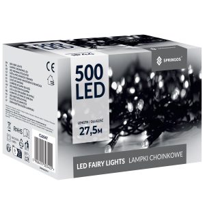 Ziemassvētku lampiņas Springos Ziemassvētku lampiņas Springos 500 LED