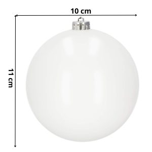 Ziemassvētku bumbiņas Springos CA1189 10 CM 6 GAB.