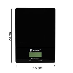 Elektroniskās virtuves svari Springos HA7569