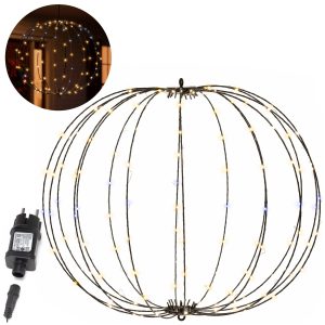 LED dekoratīvā gaismas bumba 160 LED Springos CL1236