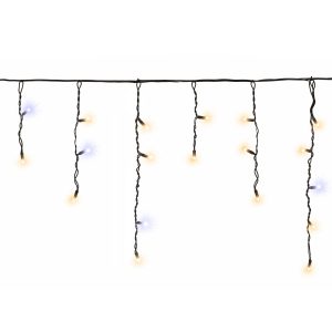 LED gaismas aizkars ar 50 LED (sosulītes) Springos CL1239