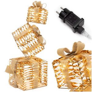 LED gaismas dekorācija “Dāvanas” CL1244