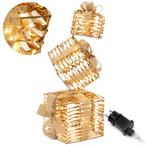 LED gaismas dekorācija “Dāvanas” CL1244