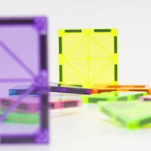 Magnētiskā konstruktoru spēle 100 daļas Springos KG0048