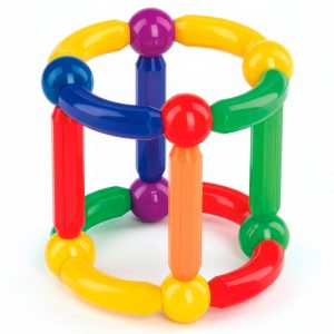 Magnētiskais konstruktors 128 daļas Springos KG0050