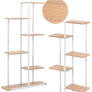 Metāla puķu pods balts 60x20x113 cm GA0212