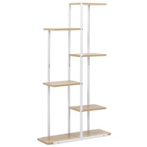 Metāla puķu pods balts 60x20x113 cm GA0212