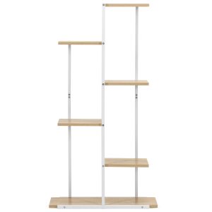 Metāla puķu pods balts 60x20x113 cm GA0212