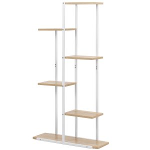 Metāla puķu pods balts 60x20x113 cm GA0212