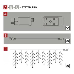 Profesionāls barošanas adapters ar laika slēdzi un tālvadību Springos CL1242 PRO