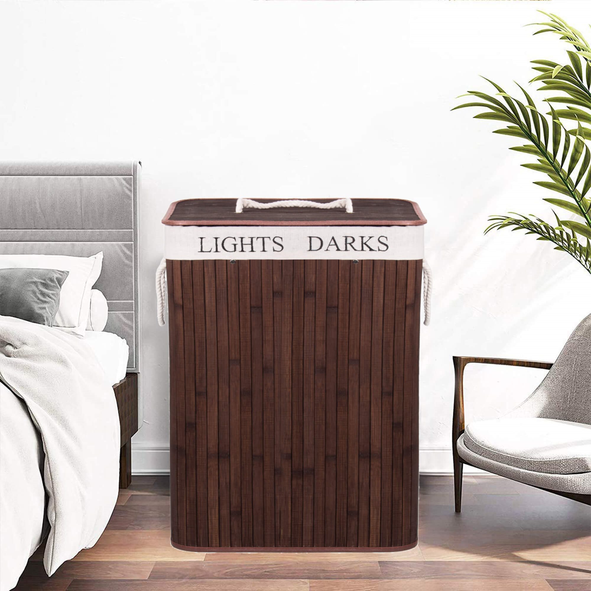 Bambusa veļas grozs Springos HA0072