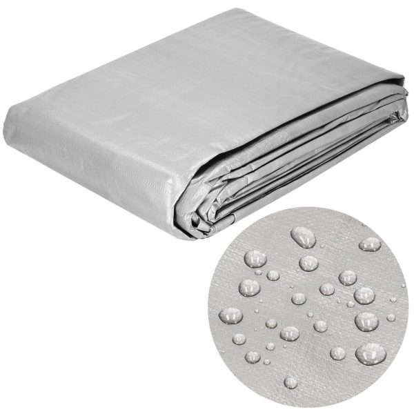 Dārza brezents 3x4 m 260g/m2 pastiprināta aizsargplēve automašīnai