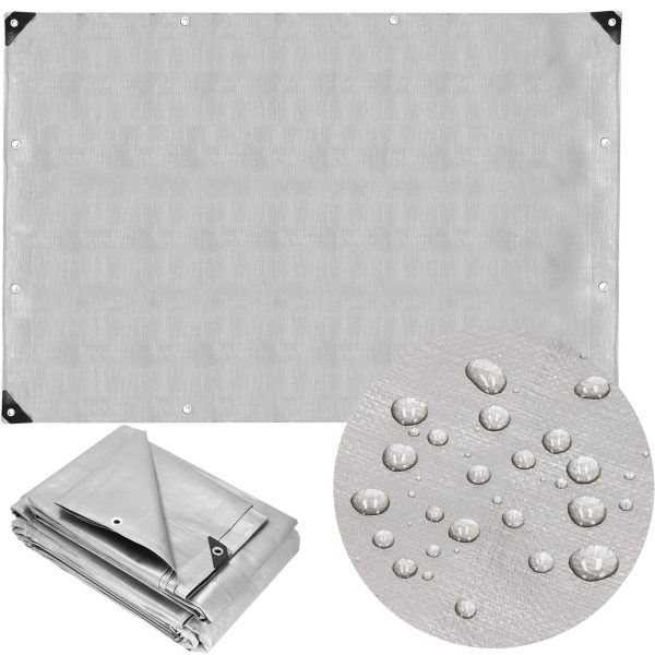 Dārza brezents 3x4 m 260g/m2 pastiprināta aizsargplēve automašīnai