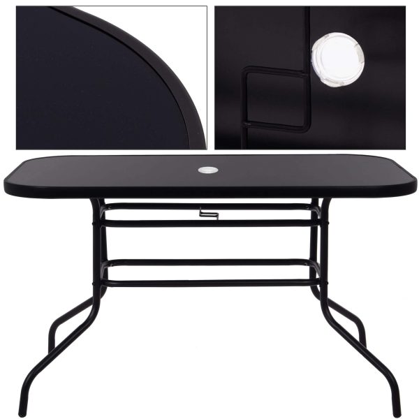 Dārza galds Springos GF0081 140 X 80 X 70 CM