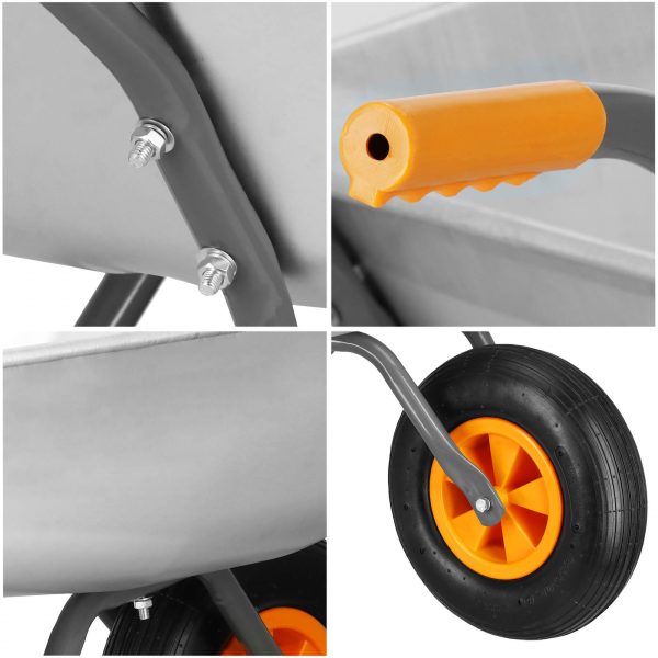 Dārza ķerra Springos GA0012 65 L