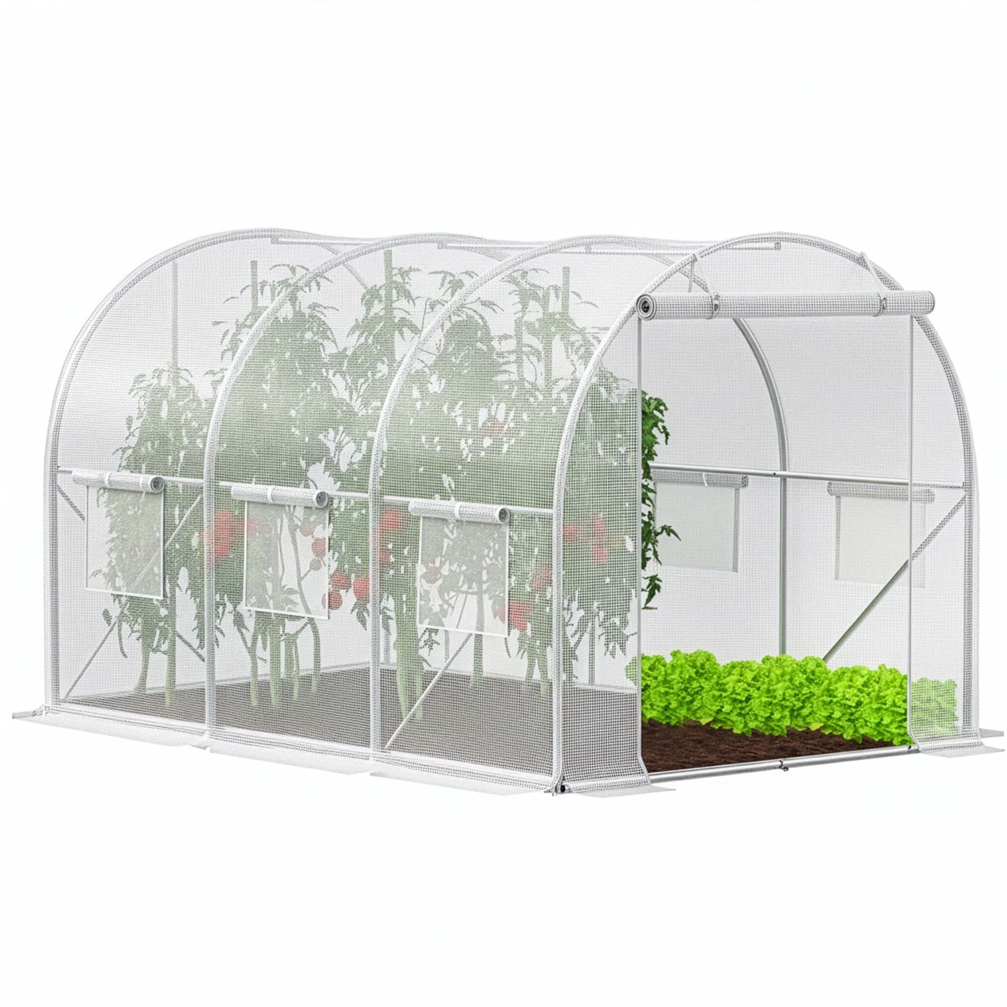 Dārza siltumnīcas tunelis 3 x 2 x 2 m GT0010