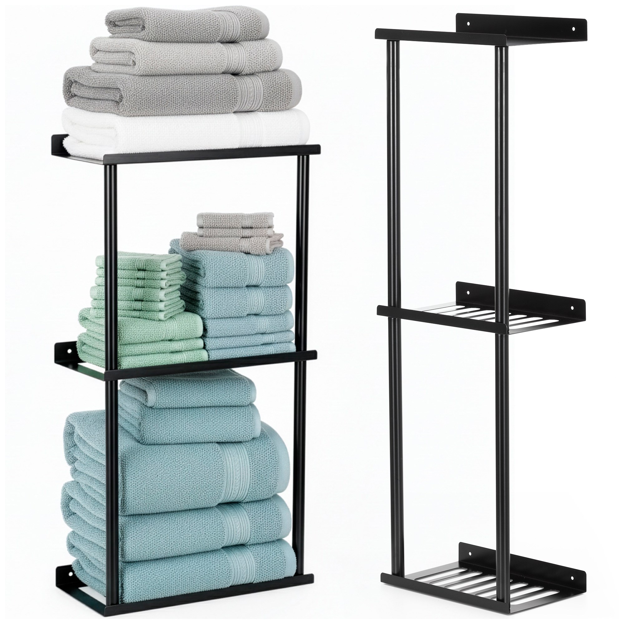 Dvieļu statīvs 25 x 16 x 79 cm HG0073