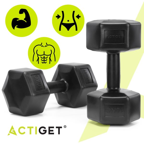 Hanteles 2 x 10 kg ACT0164