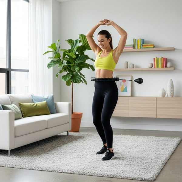 Hula Hoop riņķis ar svaru ACT0136