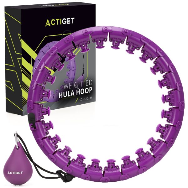 Hula Hoop riņķis ar svaru ACT0137