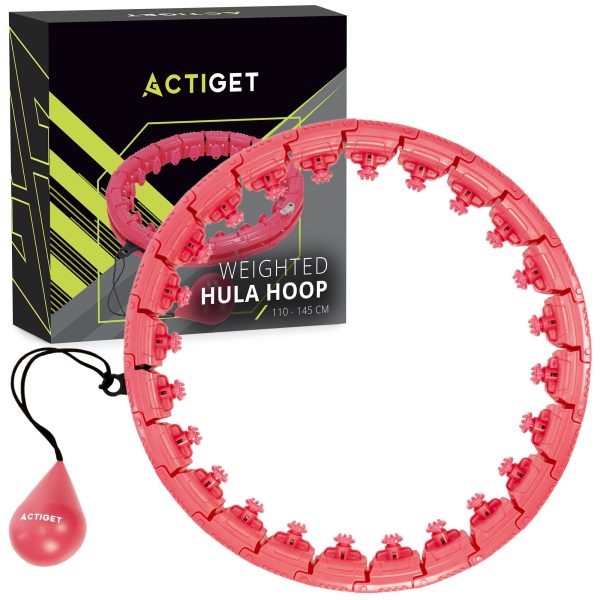 Hula Hoop riņķis ar svaru ACT0139