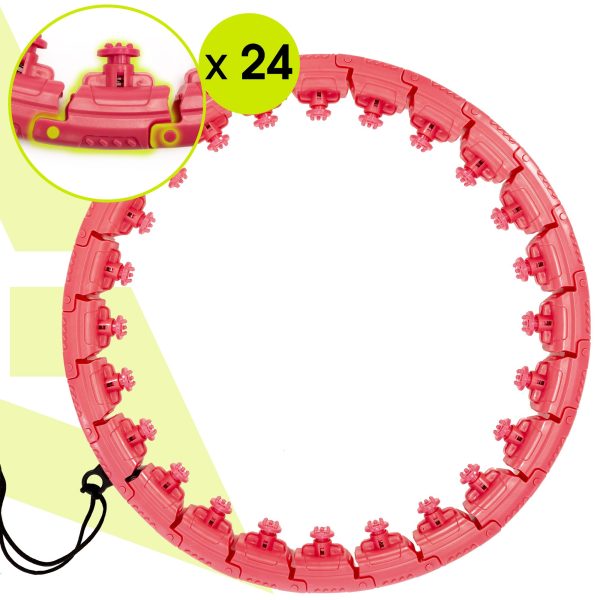 Hula Hoop riņķis ar svaru ACT0139