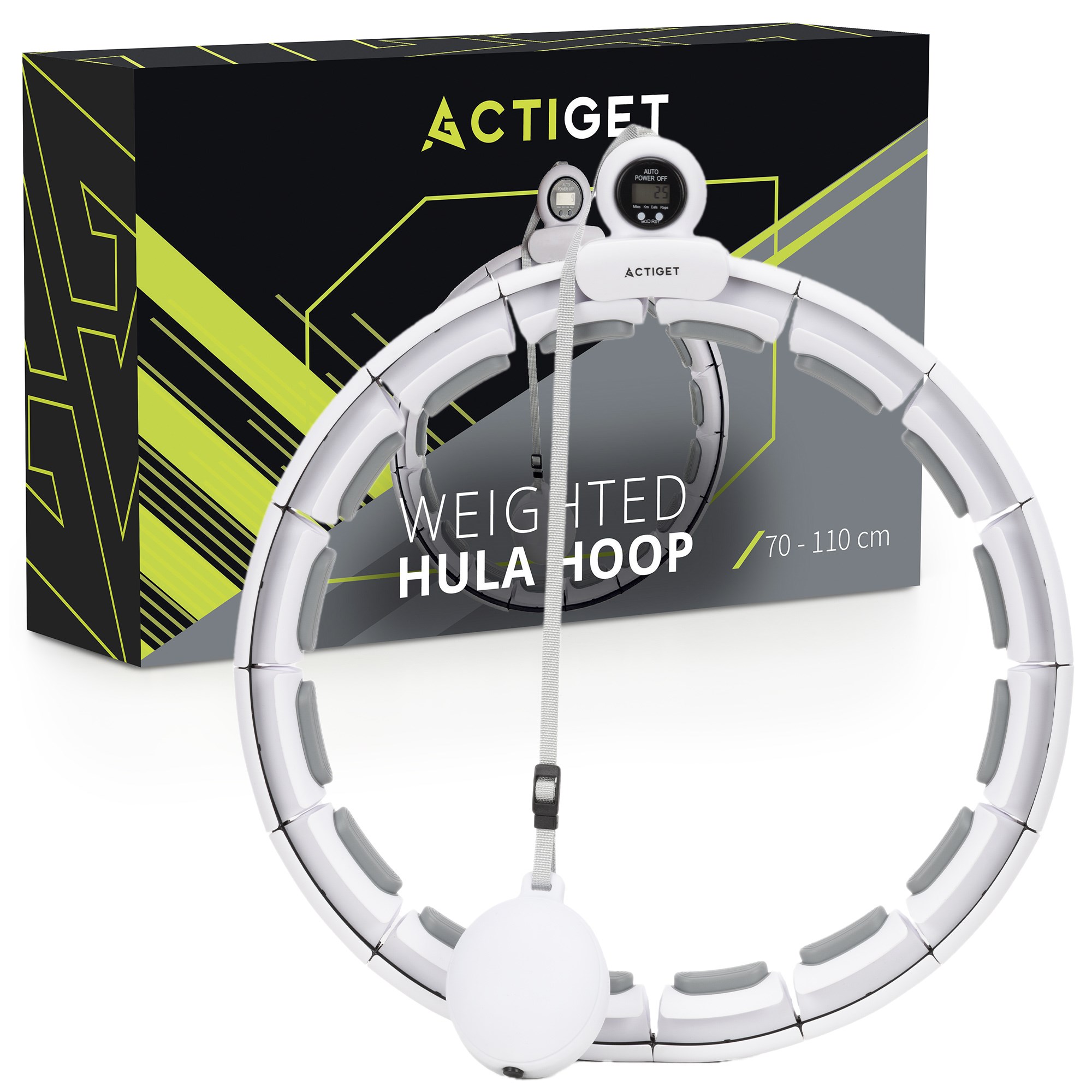 Hula Hoop riņķis ar svaru ACT0140
