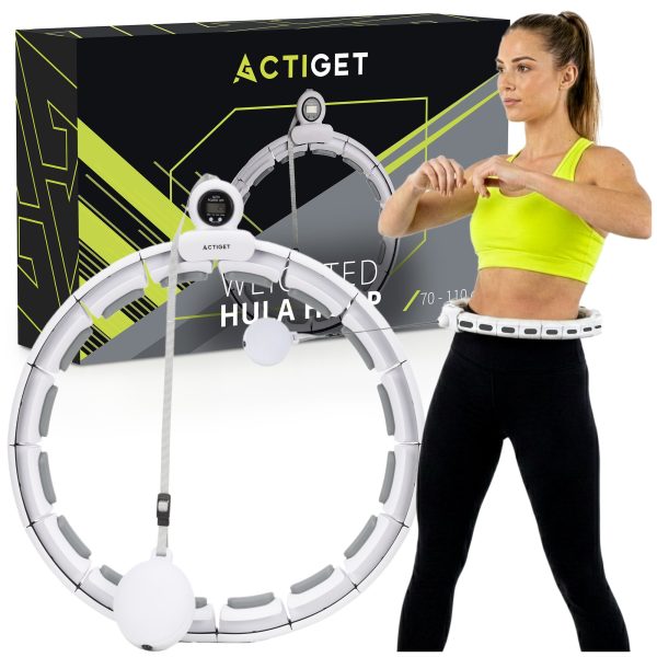 Hula Hoop riņķis ar svaru ACT0140