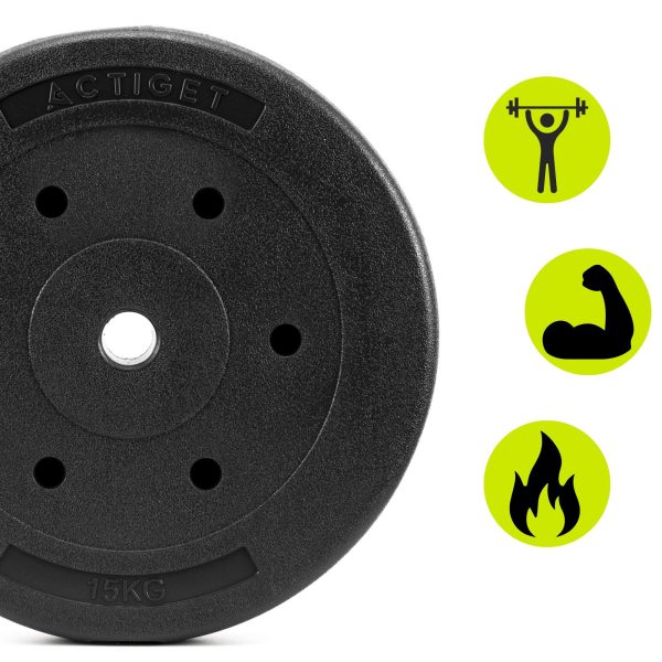 Kompozīta svaru komplekts 15 kg 29 mm ACT0068