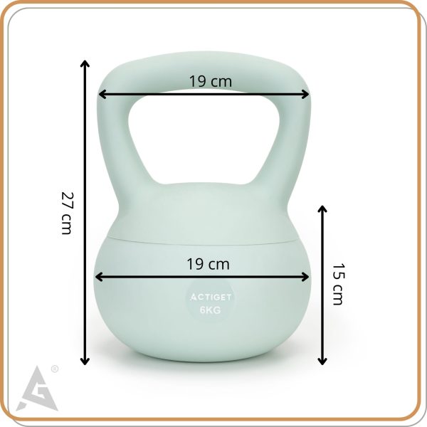 Mīkstā hantele 6 kg ACT0064