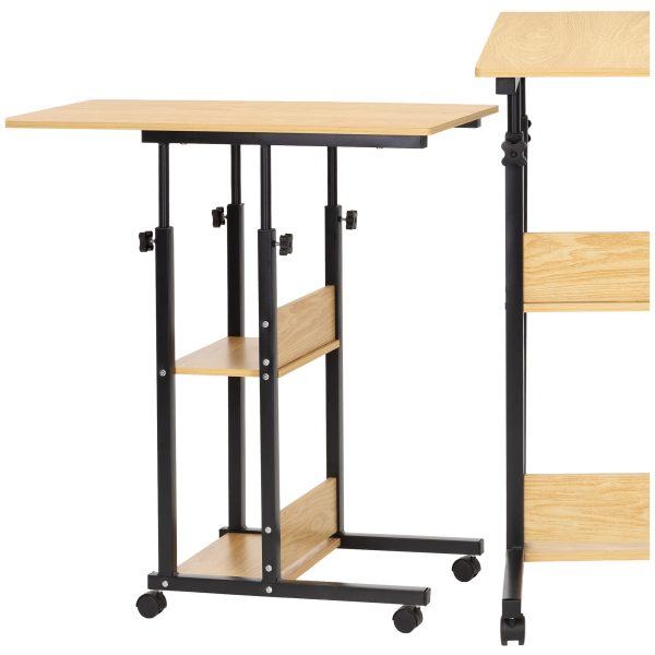 Mobilais galds 73–85 x 40 x 80 cm HF0060