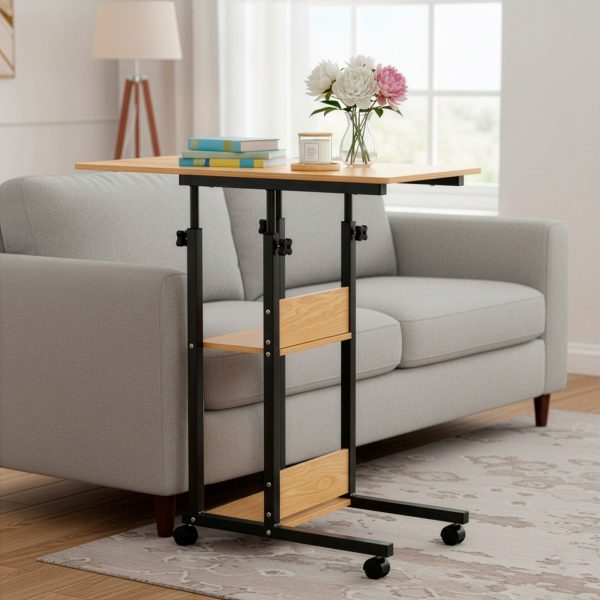 Mobilais galds 73–85 x 40 x 80 cm HF0060