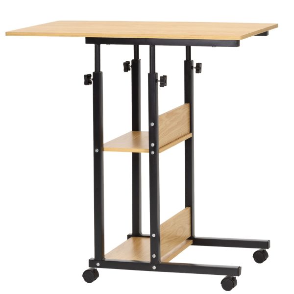 Mobilais galds 73–85 x 40 x 80 cm HF0060