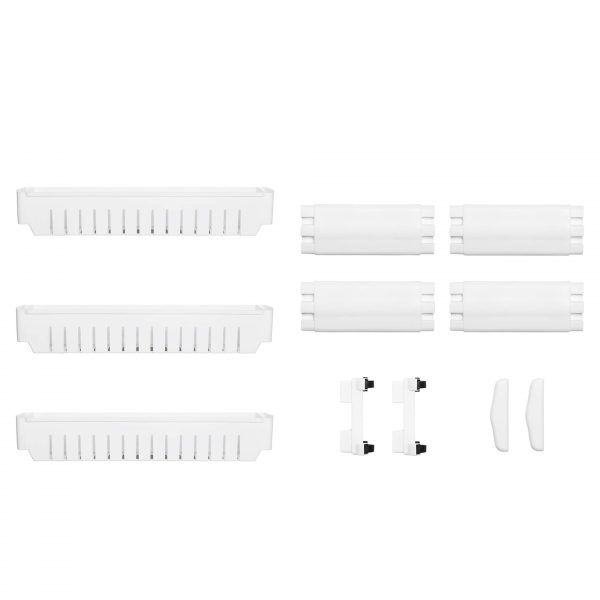 Mobilais skapītis uz riteņiem – 3 plauktu glabāšanas ratiņi Springos HA1010