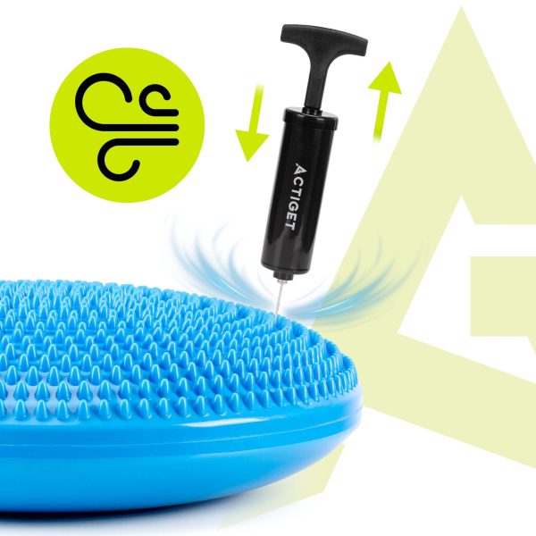 Sensorais līdzsvara spilvens ar pumpi ACT0114