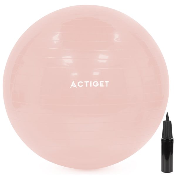 Vingrošanas bumba ar pumpi 65 cm ACT0143