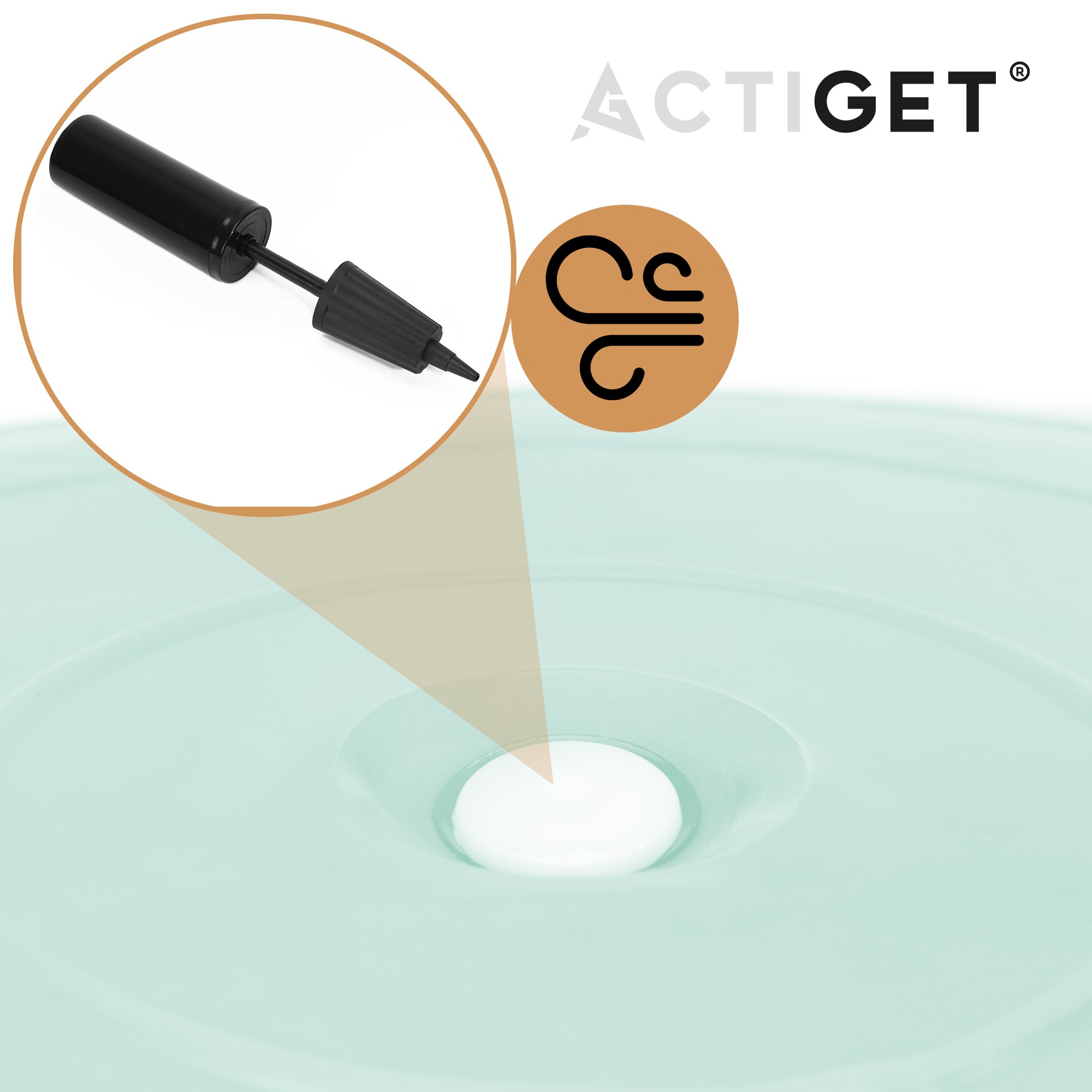 Vingrošanas bumba ar pumpi 65 cm ACT0144