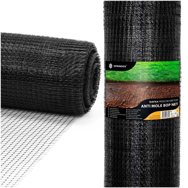 Tīkls pret kurmjiem Springos AN0011 45g/m2  2x100 m