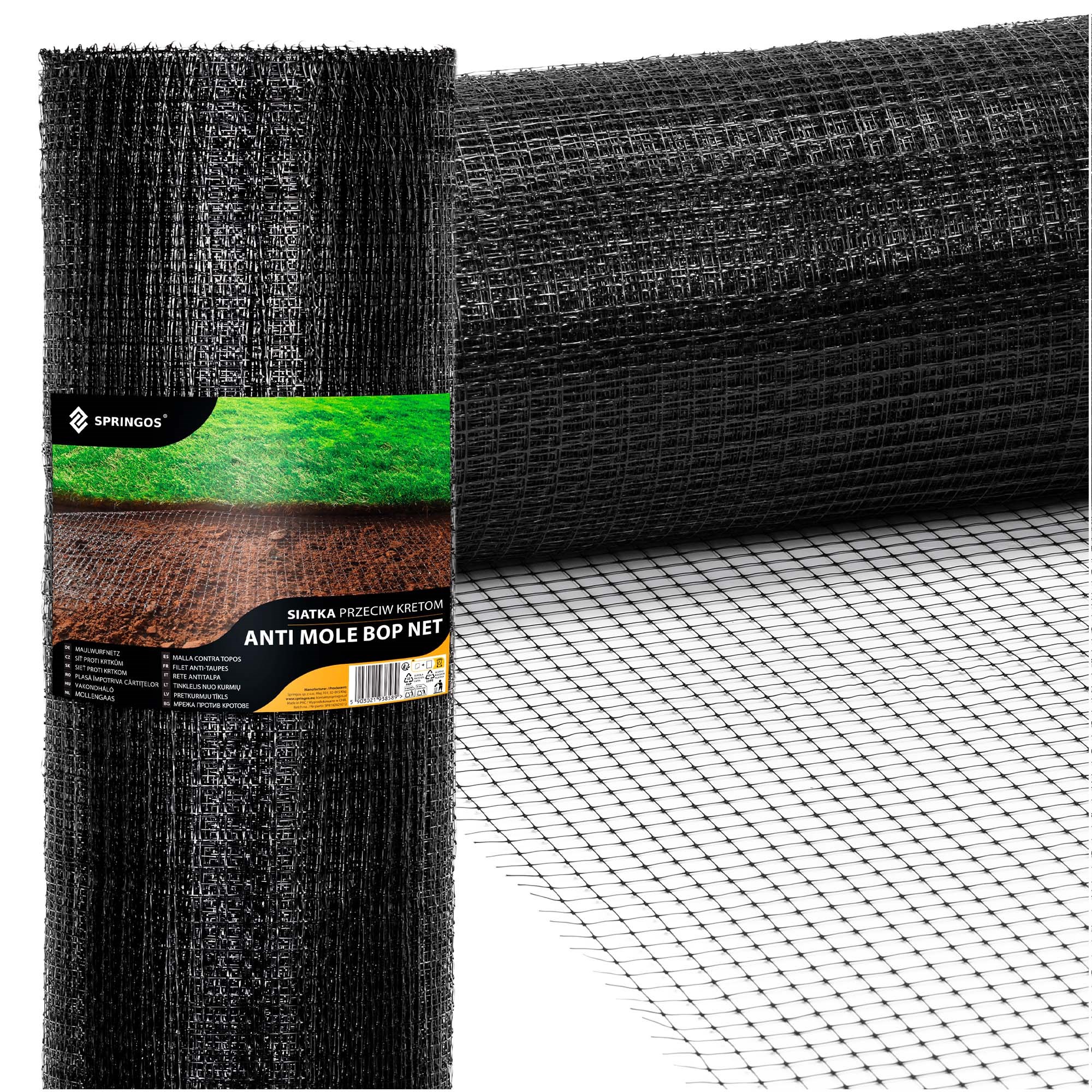 Tīkls pret kurmjiem Springos AN0011 45g/m2  2x100 m