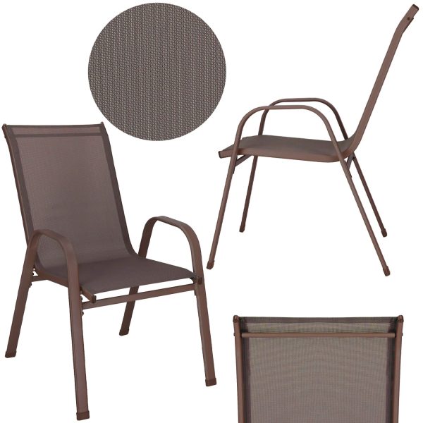 Dārza krēslu komplekts 2 gab. 73 x 55.5 x 93 cm GF0104