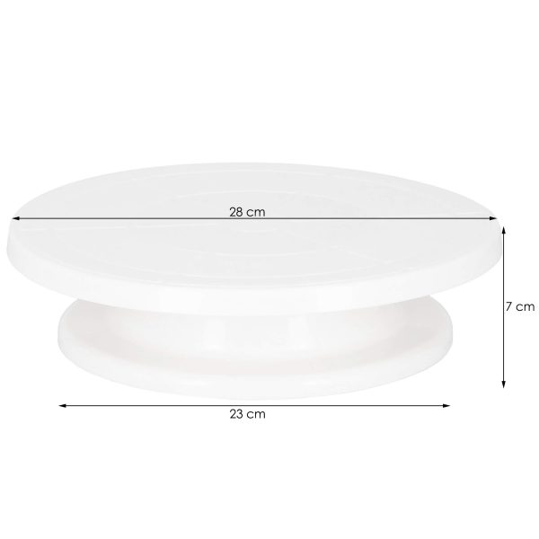 Kūkas rotācijas šķīvis Springos KI0051 28 cm