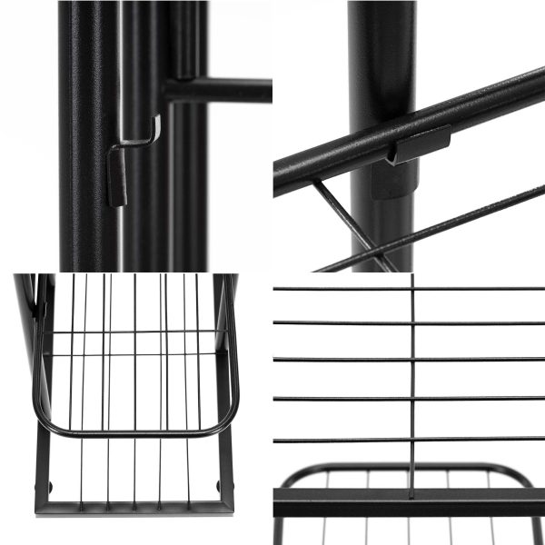 Metāla puķu kaste 105 x 44.5 x 22.5 cm GA0214