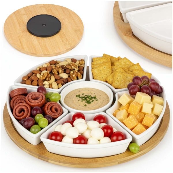 Rotējoša servēšanas paplāte 30 cm KI0169