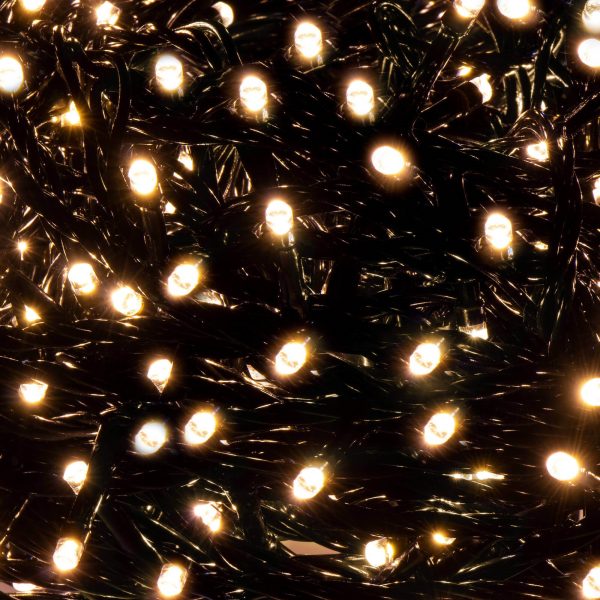 Ziemassvētku lampiņas Springos CL0544 500 LED silti balta + auksti balta zibspuldze 27