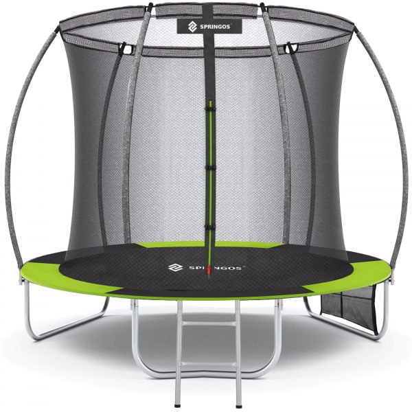 Batuta pārvalks TP-8FT 244 cm melns ar zaļu apmali