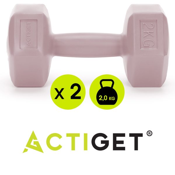 Hanteles ACT0159 2 x 2 kg
