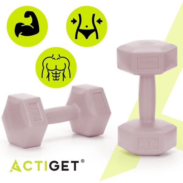 Hanteles ACT0159 2 x 2 kg